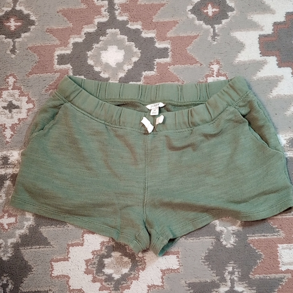 J Crew cotton terrycloth shorts - m